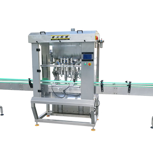 自動化四頭醬料灌裝機械設(shè)備/全自動四頭醬料灌裝機